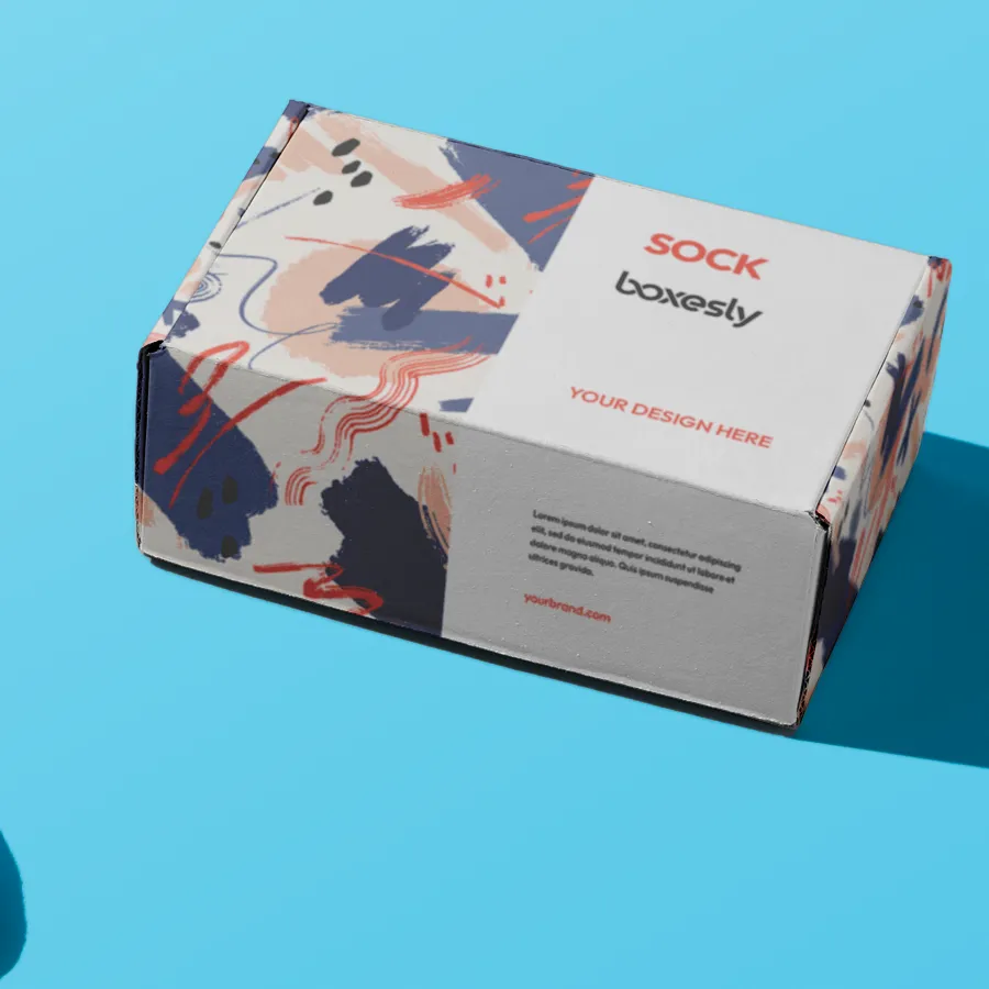 Custom Printed Socks Boxes_6