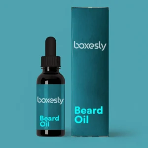 Custom Beard Oil Box